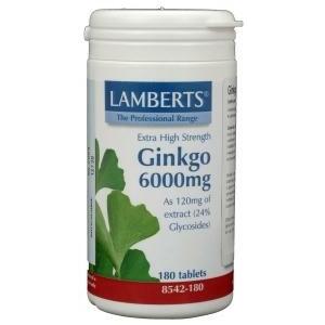 Lamberts Ginkgo 6000 180tb