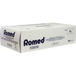 Romed Vinyl handschoen niet steriel gepoederd XL 100st