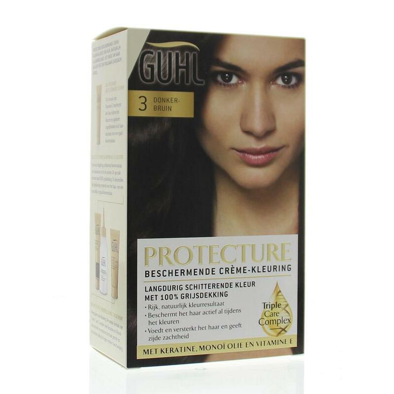 Guhl Beschermende cremekleur 3 donkerbruin 1set