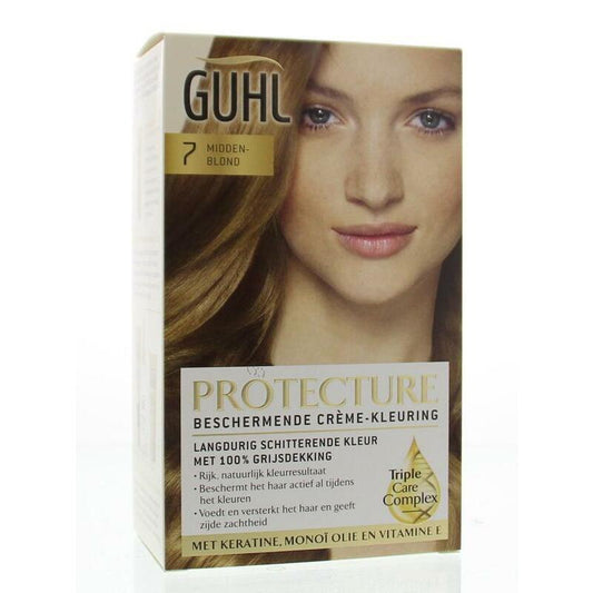 Guhl Beschermende cremekleur 7 midblond 1set