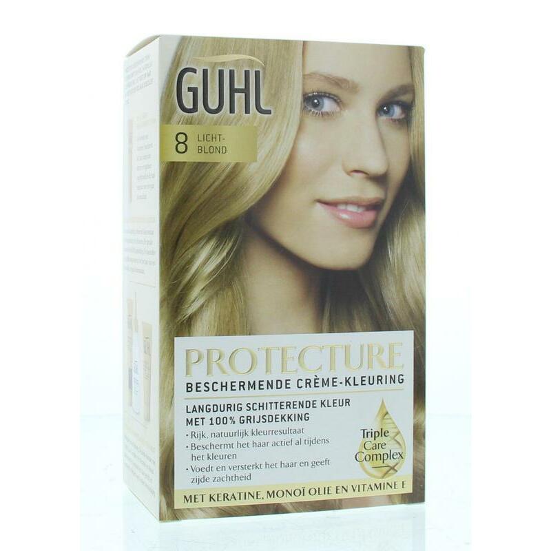 Guhl Beschermende cremekleur 8 lichtblond 1set