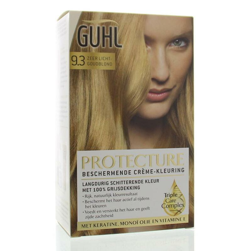 Guhl Beschermende cremekleur 9.3 zr licht goudblond 1set