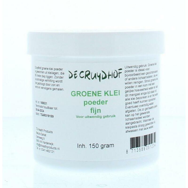 Cruydhof Groene klei uitwendig 150g