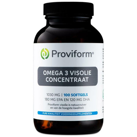 Proviform Omega 3 visolie concentraat 1000 mg 100sft