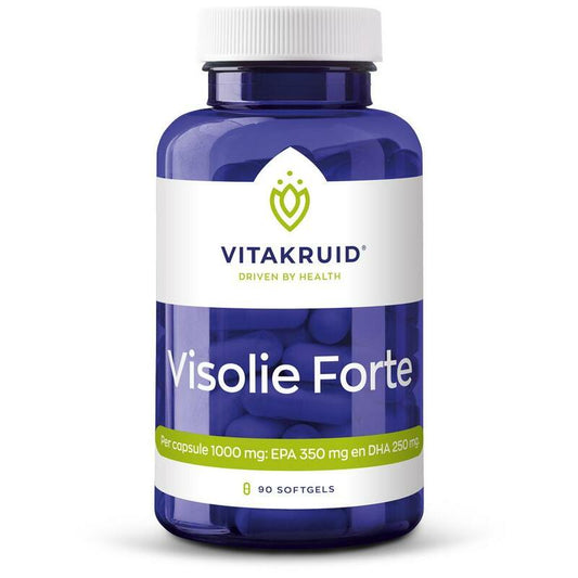 Vitakruid Visolie Forte 1000 mg EPA 35% DHA 25% 90sft