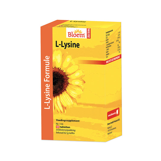 Bloem L-Lysine lipblaasjes 60tb