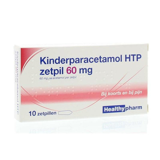 Healthypharm Paracetamol kind 60 mg 10zp