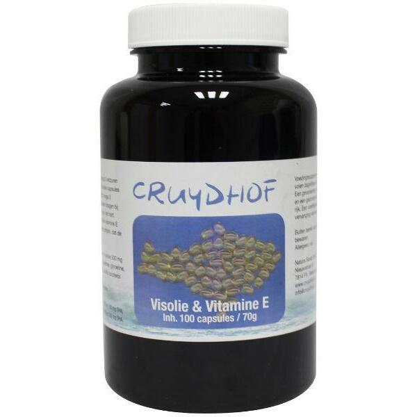 Cruydhof Visolie 500mg met vit E 100ca
