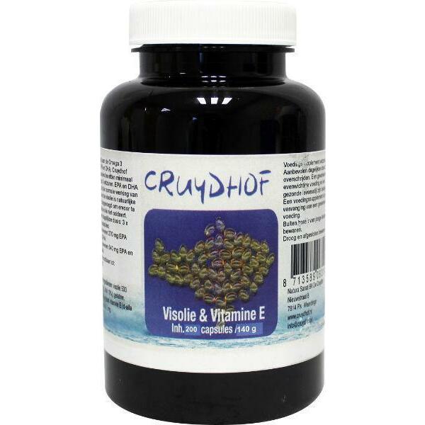 Cruydhof Visolie 500mg met vit E 200ca