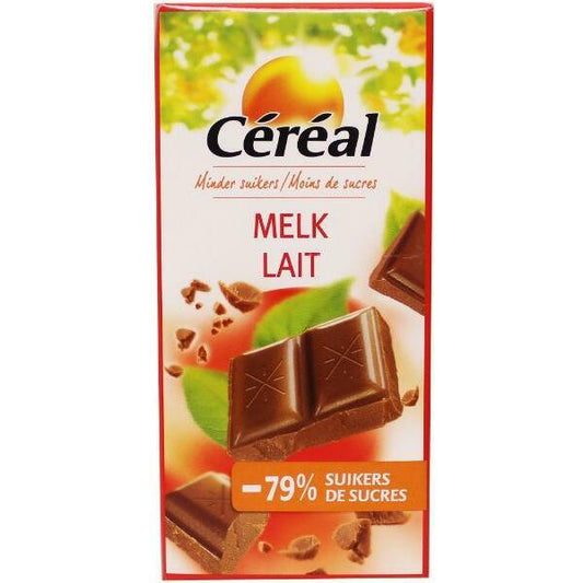 Cereal Tablet melk maltitol glutenvrij 80g