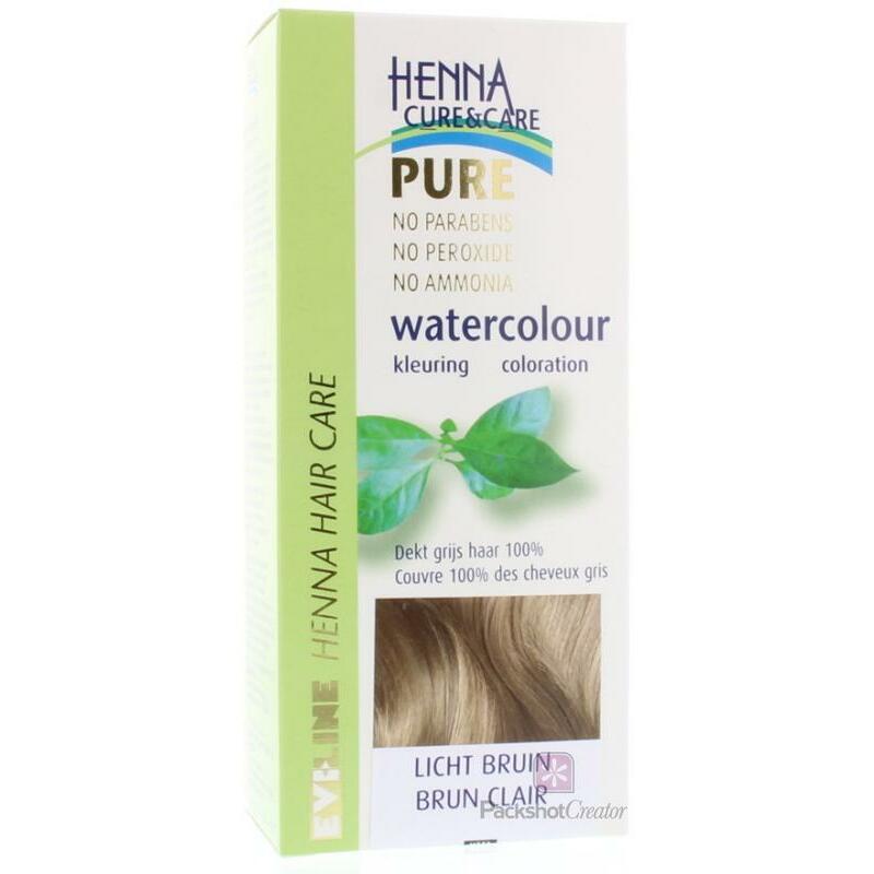 Henna Cure & Care Watercolour lichtbruin 5g