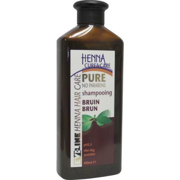 Henna Cure & Care Shampoo pure bruin 400ml