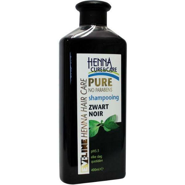 Henna Cure & Care Shampoo pure zwart 400ml