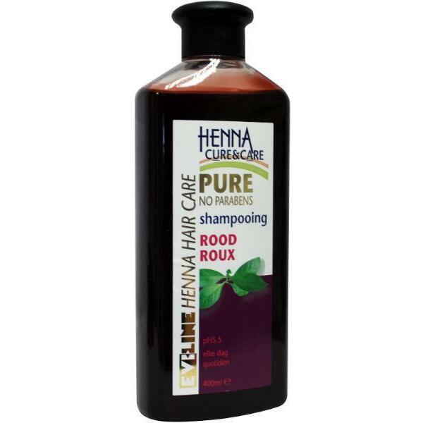 Henna Cure & Care Shampoo pure rood 400ml