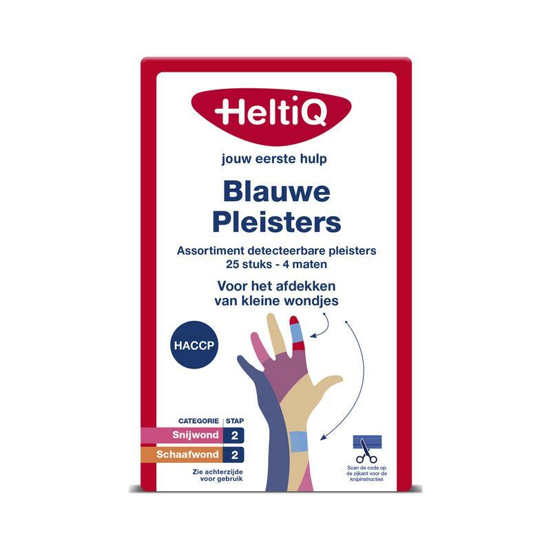 Heltiq Detecteerbare pleisters blauw 25st