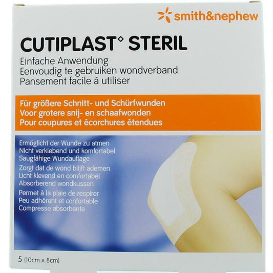 Cutiplast Steril 10 x 8 cm 5st