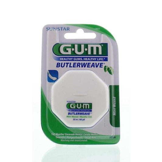 GUM Butlerweave waxed mint 55 meter 1st