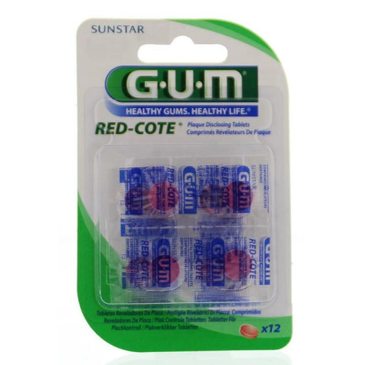 GUM Red cote plakverklikkers 12st