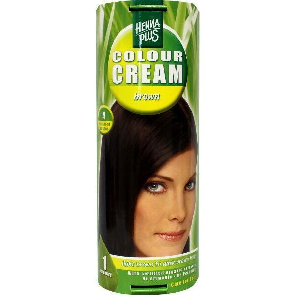 Henna Plus Colour cream 4 brown 60ml