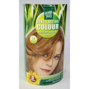 Henna Plus Long lasting colour 7.3 medium golden blond 100ml