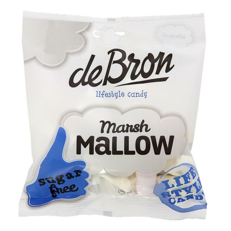De Bron Marshmallows suikervrij 75g