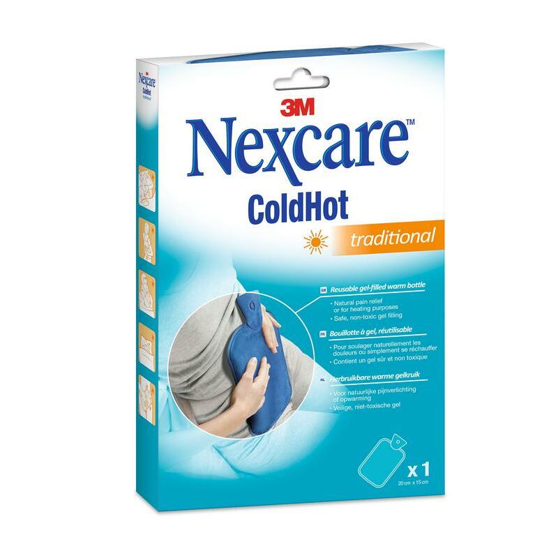 Nexcare Cold hot kruik traditioneel fluweel gevuld met gel 1st