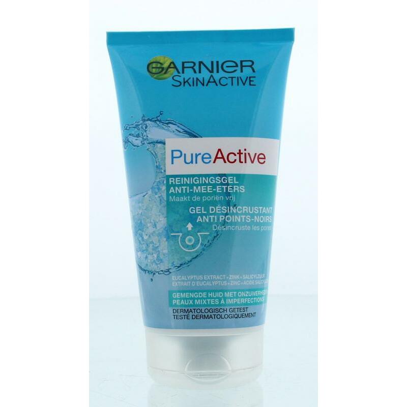 Garnier Skin naturals face pure reinigingsgel tube 150ml