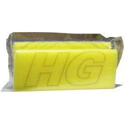 HG Sanitairspons blauw/geel 1st