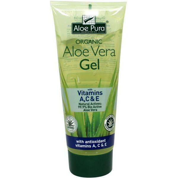 Optima Aloe pura aloe vera gel organic vitamine A C E 200ml