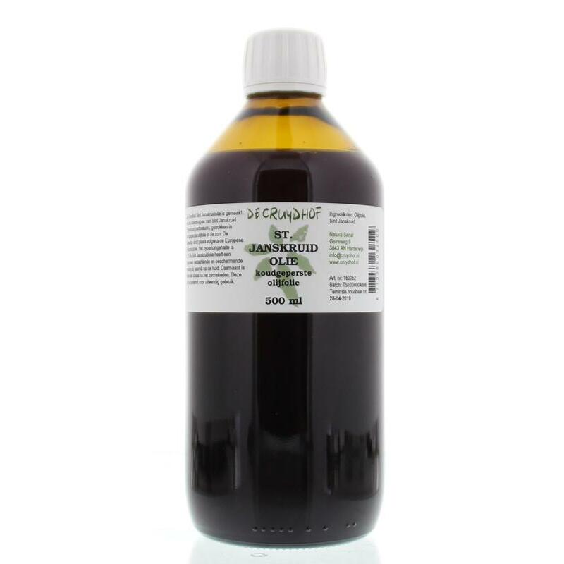 Cruydhof Sint Janskruid olie met olijfolie 500ml