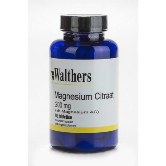 Walthers Magnesium citraat 200 mg 90tb