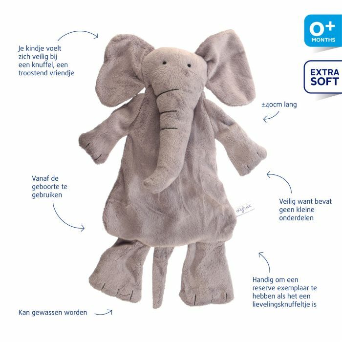 Difrax Soft olifant Elliot 1st