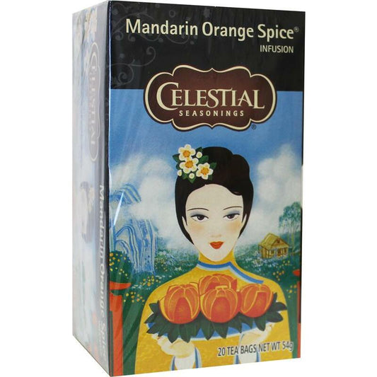 Celestial Season Mandarin orange spice herb tea 20st