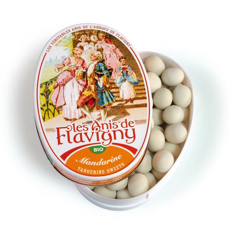 Anis de Flavigny Anijspastilles mandarijn bio 50g