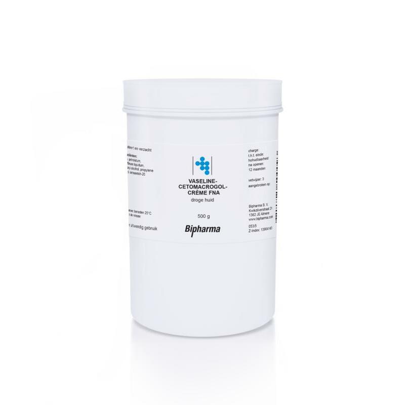 Bipharma Vaseline-cetomacrogolcreme FNA 500g
