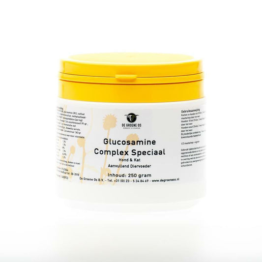 Groene Os Glucosamine complex hond & kat 250g