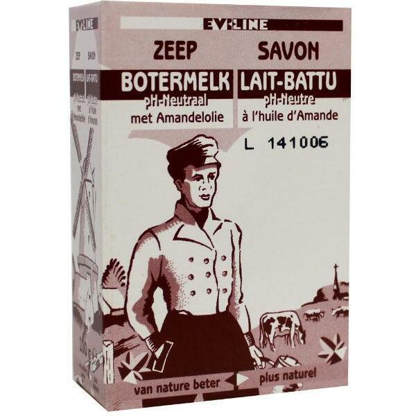 Evi Line Botermelk zeep amandel 100g