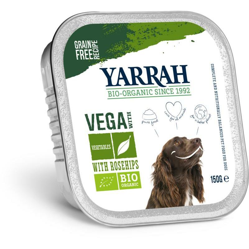 Yarrah Hondenvoer chunks vega bio 150g