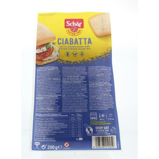 Dr Schar Ciabatta 4st