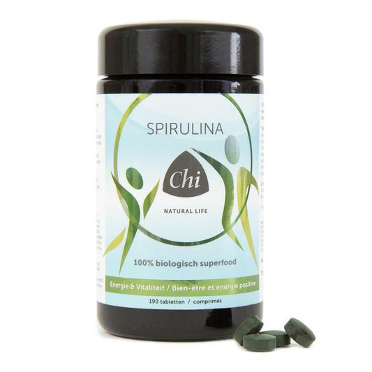 CHI Spirulina 500 mg tabletten bio 190tb