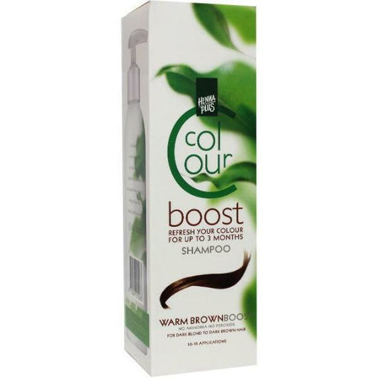 Henna Plus Colour boost warm brown 200ml