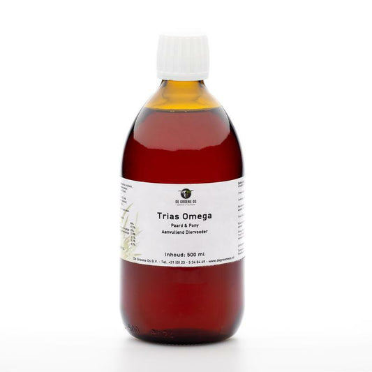 Groene Os Trias omega paard & pony 500ml