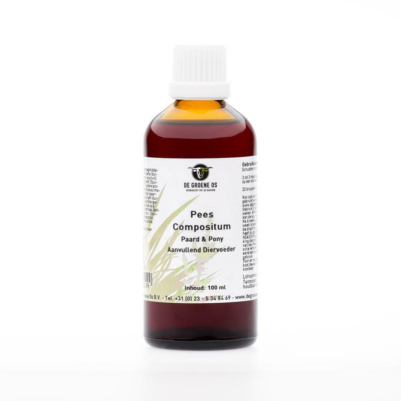 Groene Os Pees compositum paard/pony 100ml