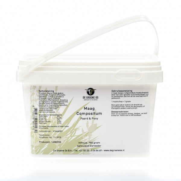 Groene Os Maag compositum paard/pony 750g