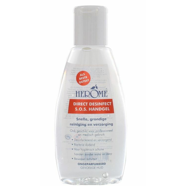 Herome Direct desinfect ongeparfumeerd sensitive 75ml
