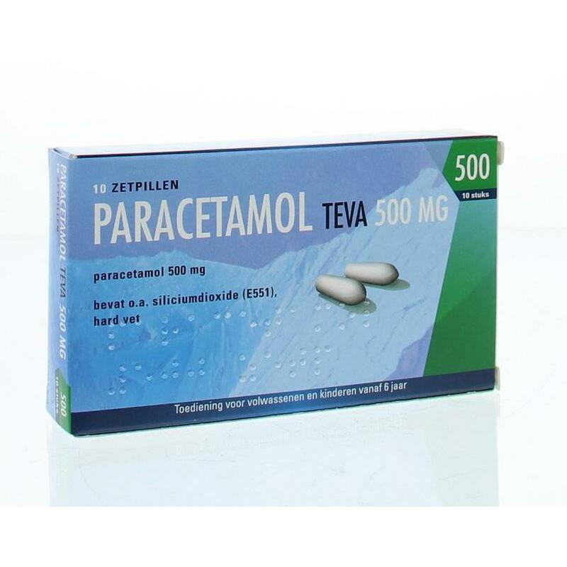 Teva Paracetamol 500 mg 10zp