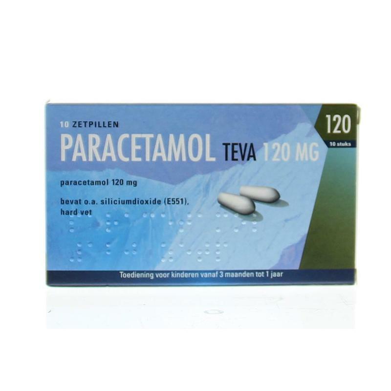 Teva Paracetamol 120 mg 10zp