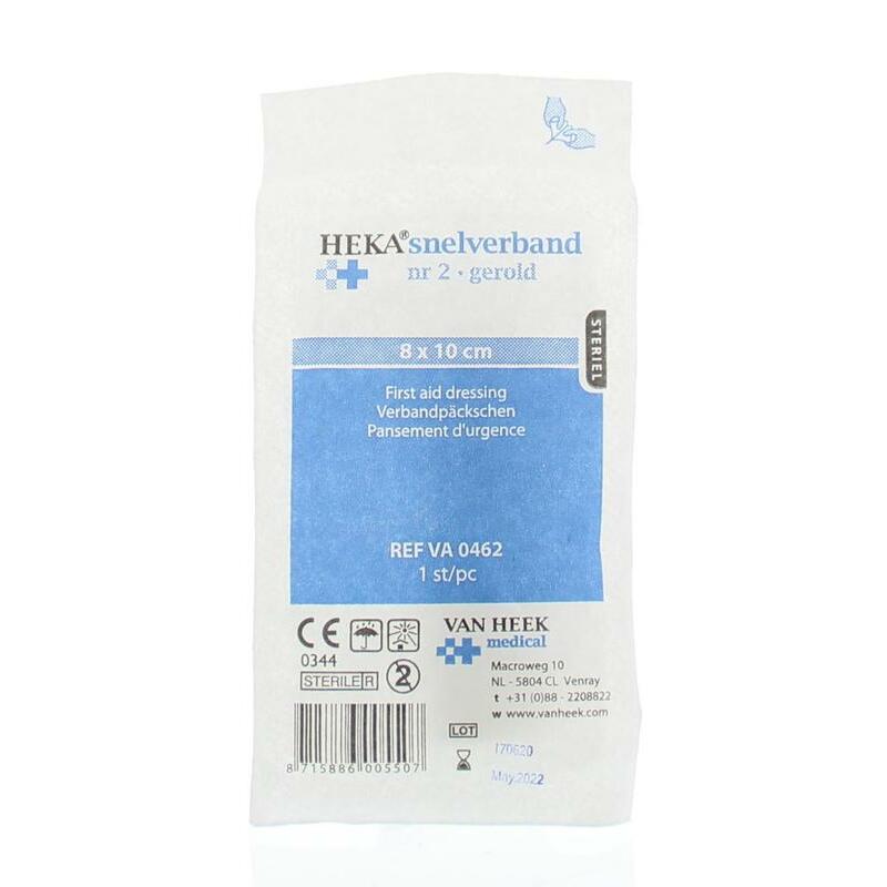 Heka Snelverband nr 2 8 x 10 cm 1st