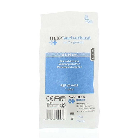 Heka Snelverband nr 2 8 x 10 cm 1st