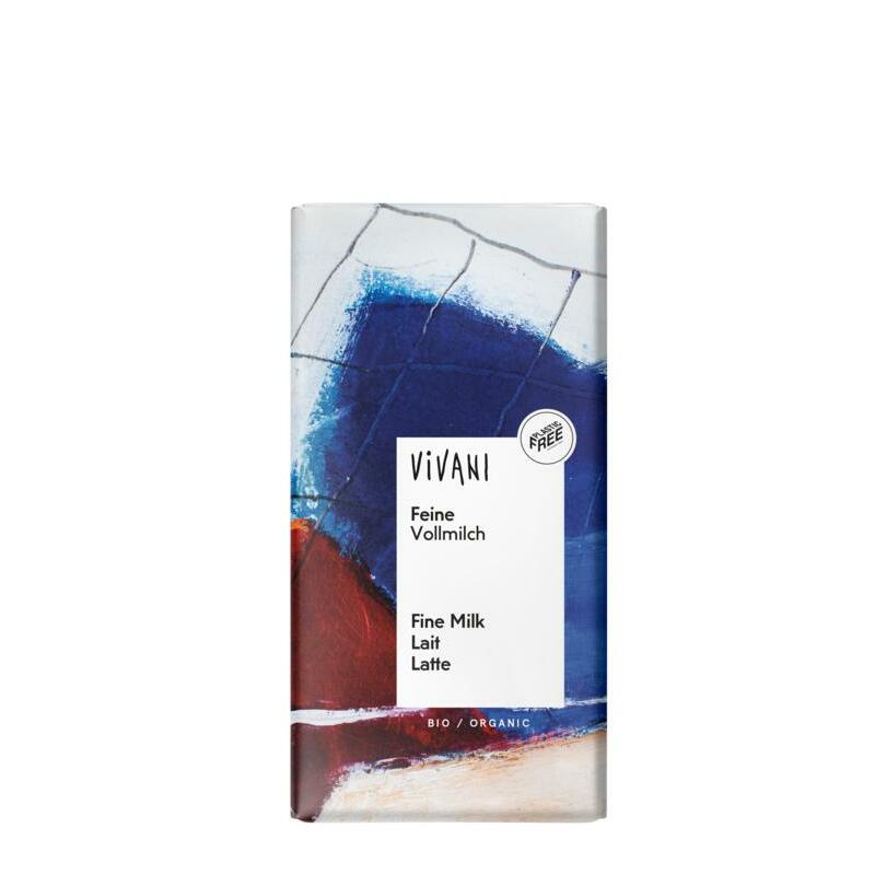 Vivani Chocolade melk delicaat bio 100g